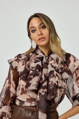 Camicia in chiffon FEDERICA BI