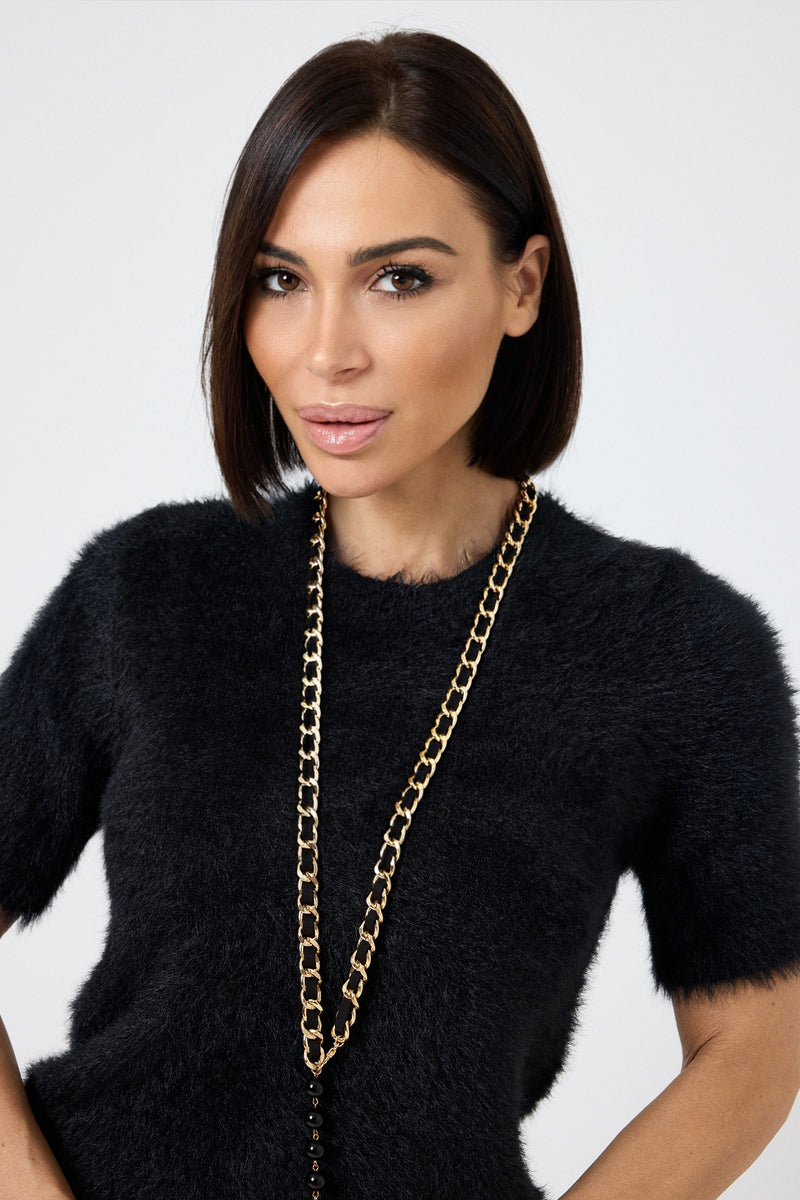 Maglioncino in ciniglia FEDERICA BI ( più colori )