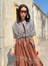 Camicia riga (due colori)  FEDERICA BI