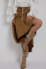 Gonna in suede FEDERICA BI
