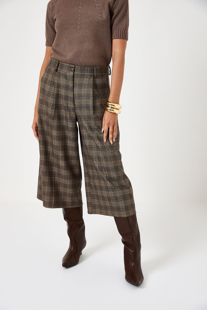 Pantalone a pinocchietto principe di Galles FEDERICA BI