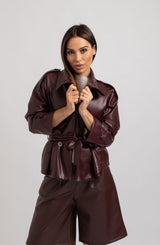 Giacca bordeaux FEDERICA BI