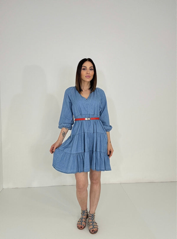 Abito in denim FEDERICA BI