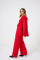 Pantalone rosso FEDERICA BI