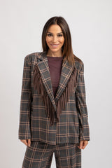Tailleur tartan FEDERICA BI
