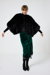 Gonna in velluto e pizzo FEDERICA BI ( più colori )