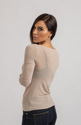 Maglia misto cachemire FEDERICA BI
