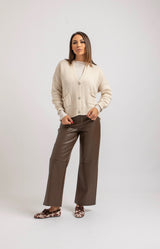 Cardigan lana e cachemire FEDERICA BI