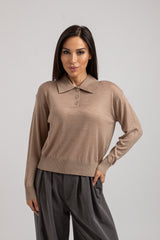 Maglia tricot lana e seta FEDERICA BI