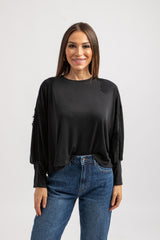 Maglia in Jersey e pizzo FEDERICA BI (due colori)