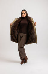 Parka FEDERICA BI interno ecofur