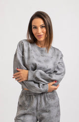 Tuta in felpa TIE & DYE FEDERICA BI