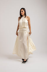 Abito avorio elegante FEDERICA BI