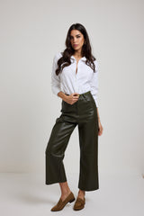 Pantalone in ecopelle FEDERICA BI (vari colori)