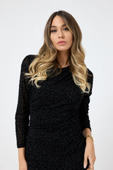 Abito in lycra stampa animalier FEDERICA BI ( due colori )