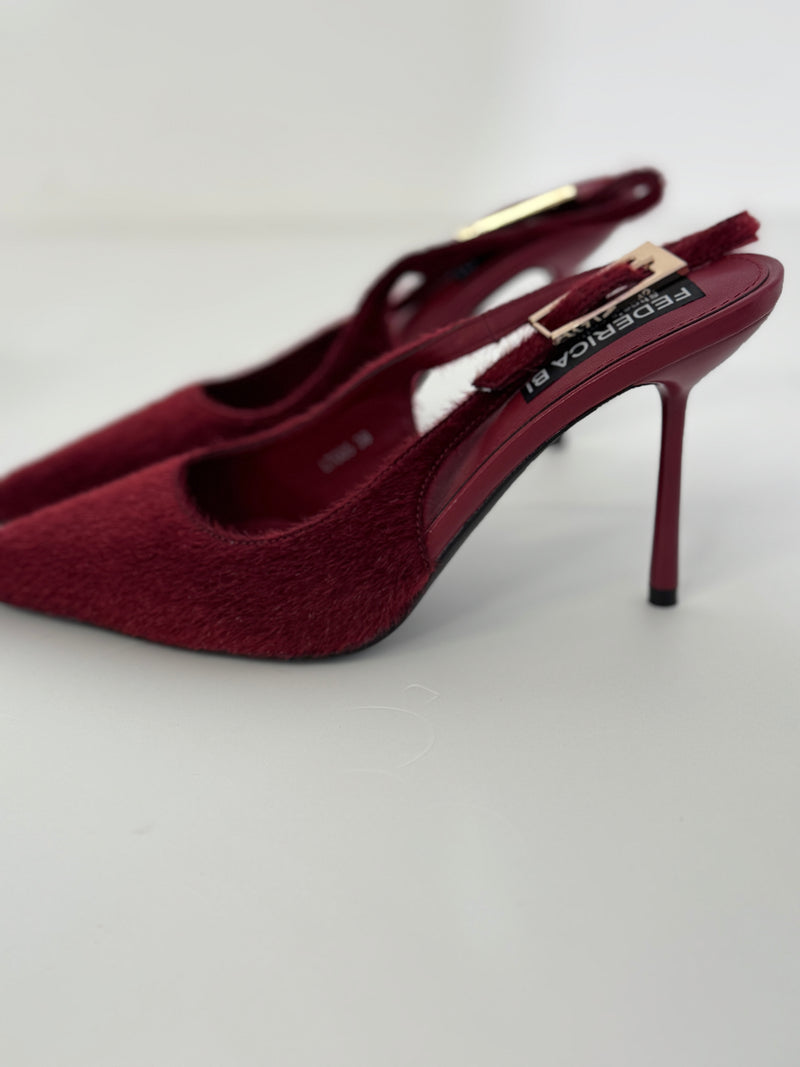 Sling back in ecocavallino FEDERICA BI ( vari colori )