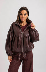 Giacca bordeaux FEDERICA BI