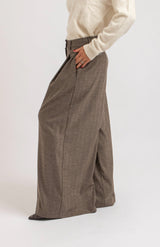 Pantalone tortora palazzo FEDERICA BI