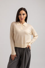 Maglia tricot lana e seta FEDERICA BI