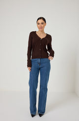 Cardigan in lana FEDERICA BI