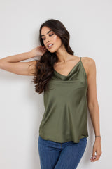 Top in raso FEDERICA BI