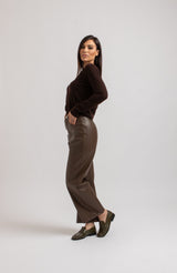 Pantalone in ecopelle FEDERICA BI
