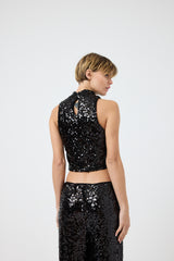 Top in paillettes FEDERICA BI