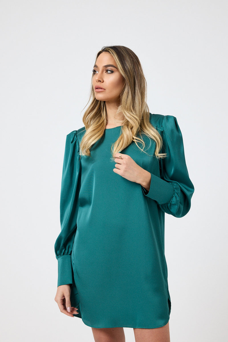 Abito in raso FEDERICA BI