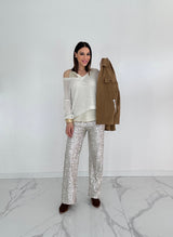 Pantalone in paillettes FEDERICA BI