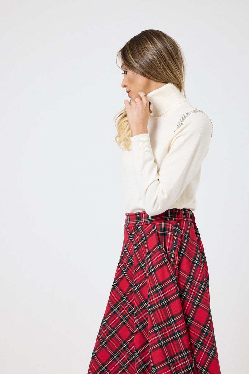 Gonna lunga tartan FEDERICA BI