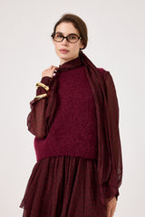 Gilet kid mohair ( vari colori ) FEDERICA BI