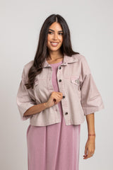 Giacca in denim leggero (piu’ colori)