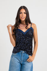 Top in paillettes FEDERICA BI