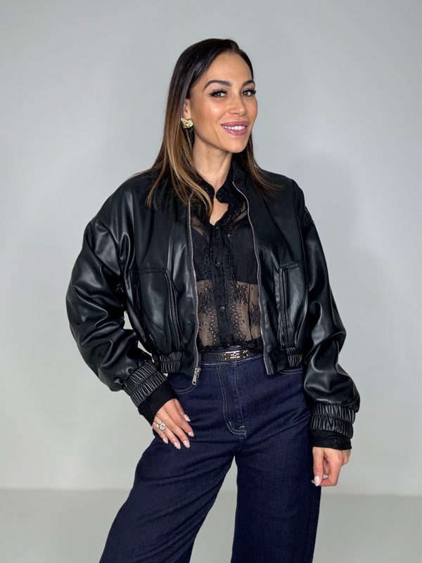 Giacca nera FEDERICA BI