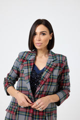 Blazer a quadri FEDERICA BI