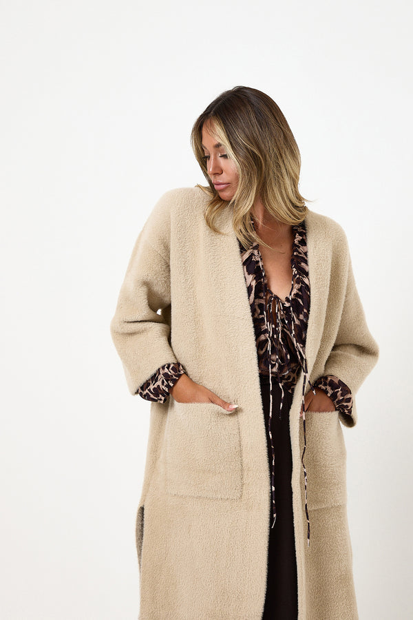 Cappotto in maglia FEDERICA BI