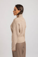 Maglia beige AURORA BY FEDERICA BI