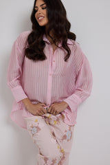 Camicia gessata FEDERICA BI (vari colori)