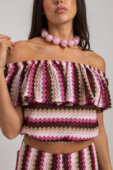 Completo rosa TIARA BY FEDERICA BI