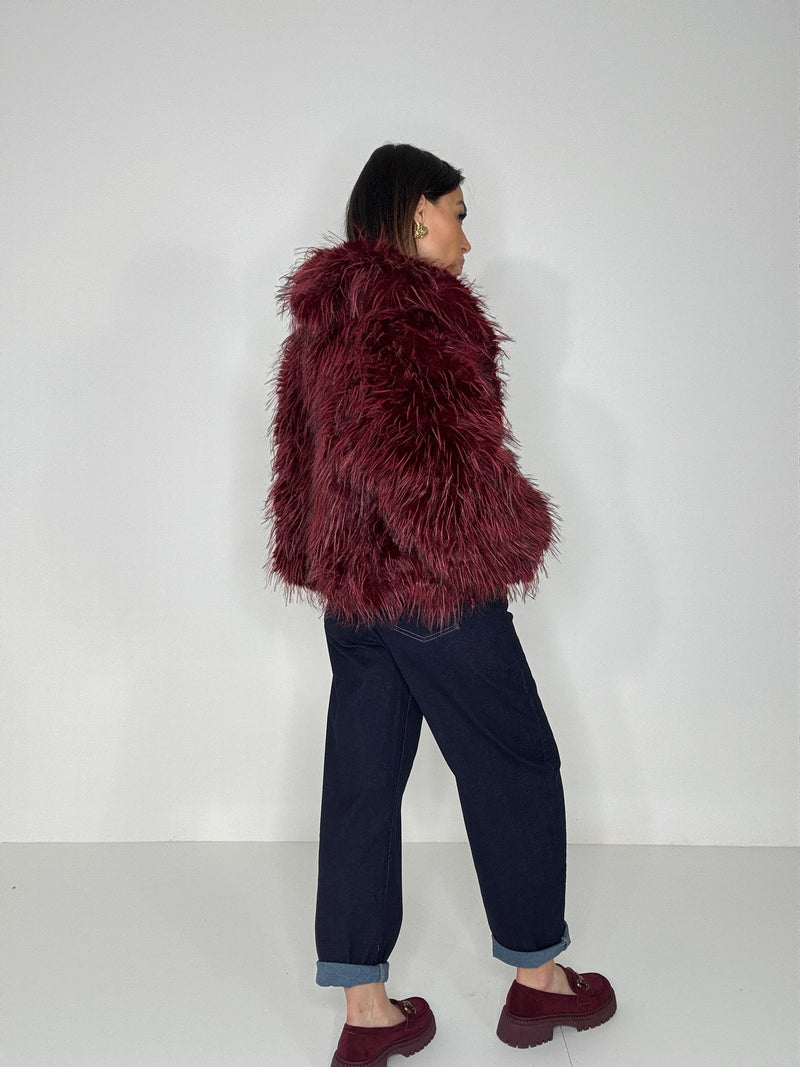 Capospalla ECO bordeaux FEDERICA BI
