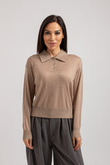 Maglia tricot lana e seta FEDERICA BI