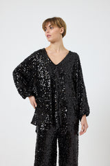 Maglia in paillettes FEDERICA BI