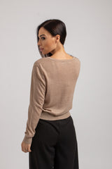 Maglia tricot lana e seta FEDERICA BI
