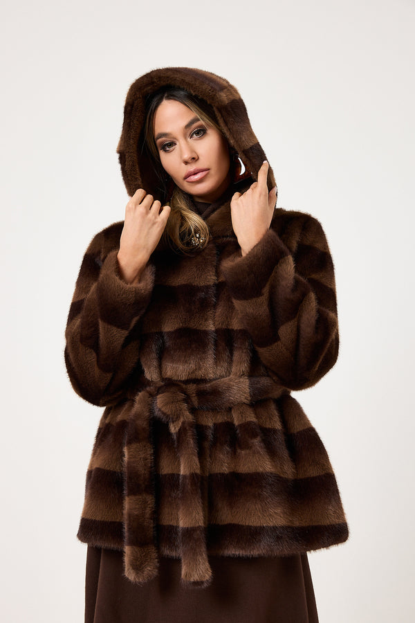 Ecovisone marrone FEDERICA BI