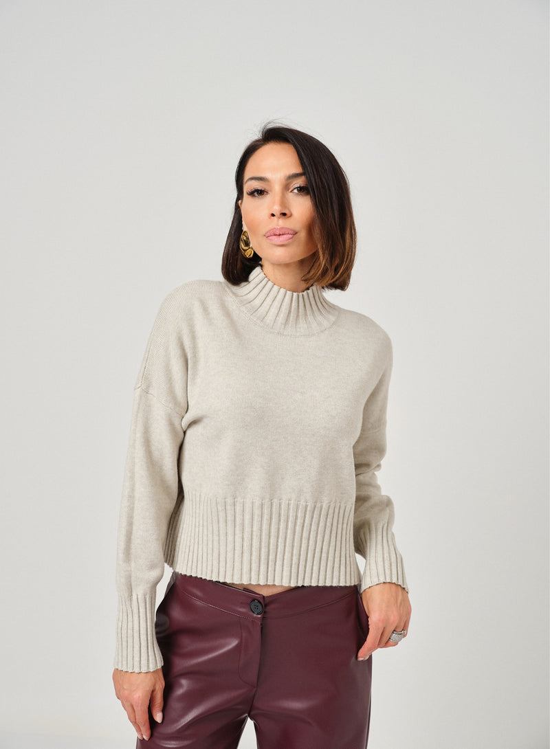 Maglia collo FEDERICA BI ( vari colori )