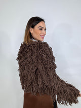 Cardigan LOLA testa di moro FEDERICA BI