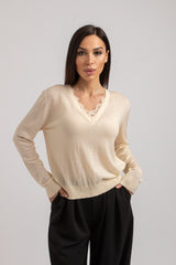 Maglia tricot lana e seta FEDERICA BI