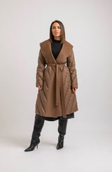 Cappotto piumino cachemire e lana FEDERICA BI