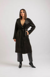 Cappotto nero FEDERICA BI