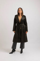 Cappotto nero FEDERICA BI